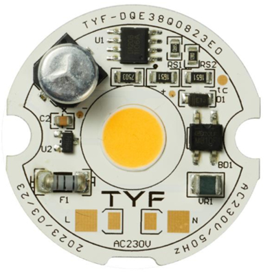 AC COB LED MODULE 7W 210-240V 50Hz ohne Funktion zur Dimmierung des Fahrers